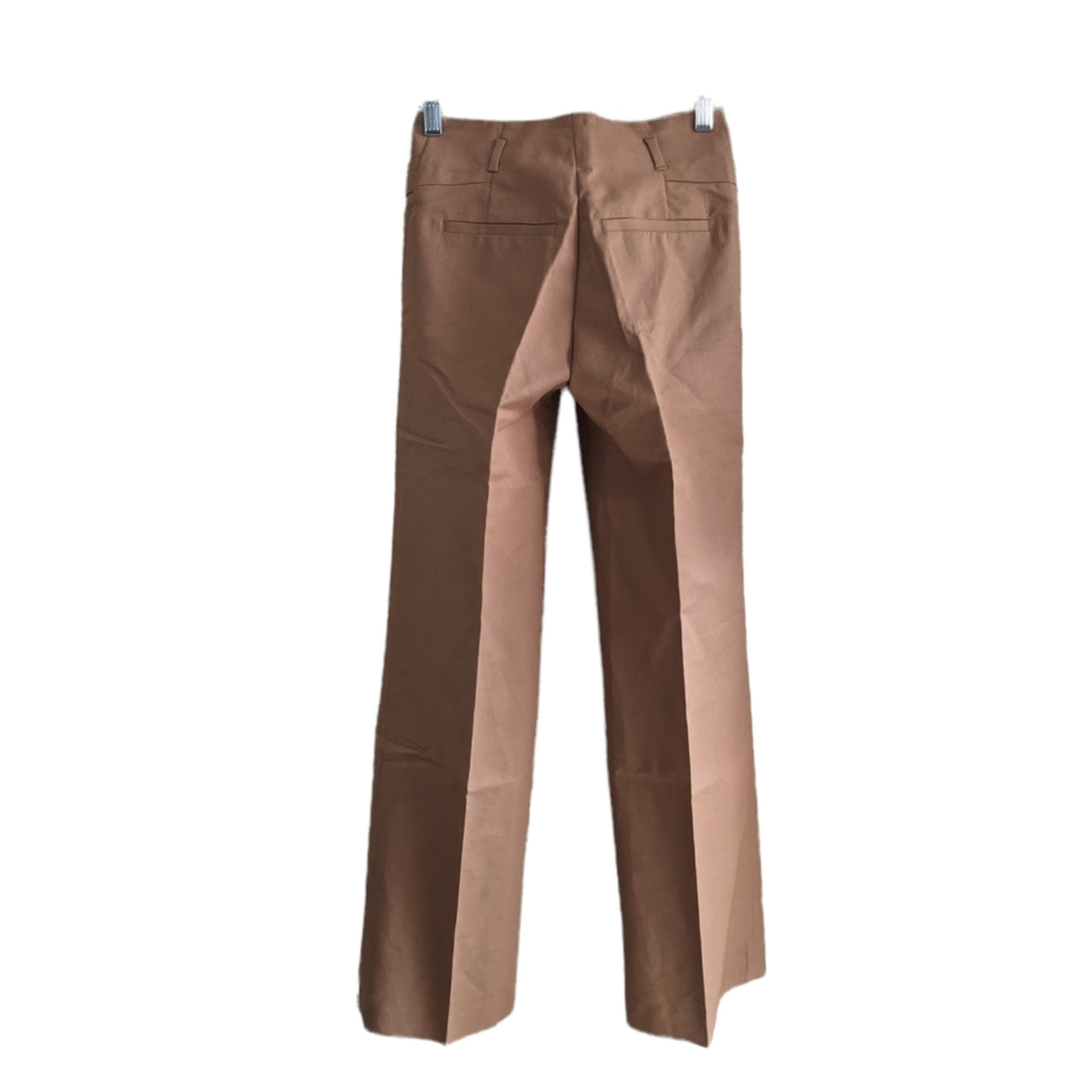 H&M Slim Flared Leg Brown Slacks.